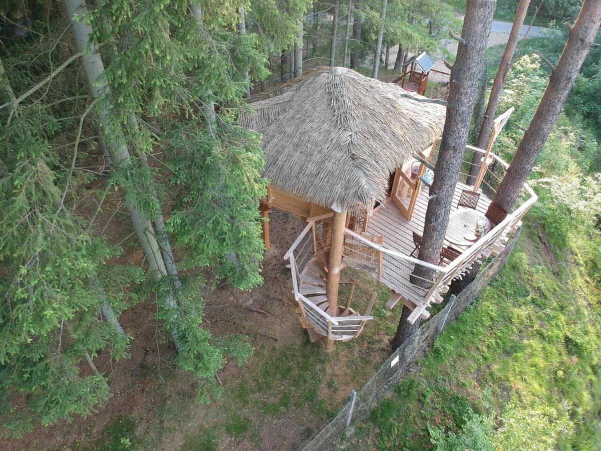 Treehouse U Rybnika Hotell Osecna Exteriör bild